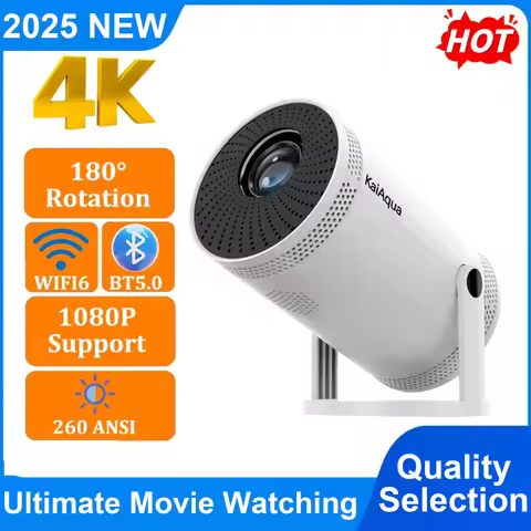 NEW HOT FY300 4K 260 ANSI Portable Projector 1080P Support WIFI BT5.0 Auto Keystone Home Cinema Thea