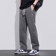 M-5XL American Plus Size Cotton Loose Straight Cut Baggy Cargo pants for men Casual Pants Men Seluar