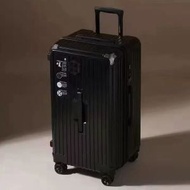 全城熱賣 - 大容量-28吋-行李箱結實耐用拉杆箱密碼箱(耀目黑色)【拉鍊款】#H099100163