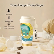 Tumbler BMO Adventure Time Cartoon | 500ml SUS 304 | 100% Leak-Proof | Heat & Cold Resistant 12 Hour