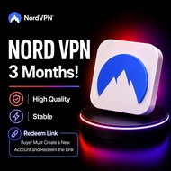 (PRIVATE OWN ACCOUNT) NORD VPN 3 MONTHS (Redeem Link, Buyer Create New Fresh Account)