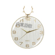 Clock Cream Style Modern Decoration Living Room Bedroom Dining Fashion Wall 2024 Spherical Glass Cov