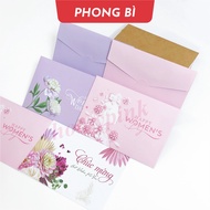 COMBO HAPPY/ WOMEN/ KRAF envelope size 10.5 x 15.5cm