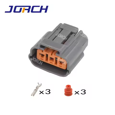 5 Sets 3 Pin DL 090 Female Sumitomo Waterproof Cable Plug Nissan Mazda RX8 Ignition Coil Connector 6
