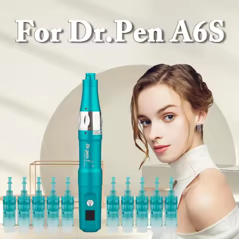 20/50PCS Dr Pen Ultima A6S Cartridges Microneedling Pen Needles Derma Pen Bayonet Replacement Tips 1