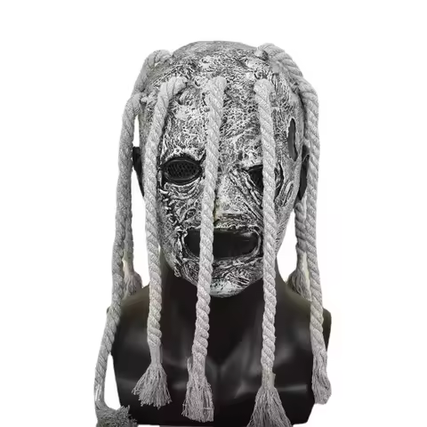 Joey Mask Jordison Band Slip Cosplay Knot Accessories Men Halloween Masquerade Male Scary Full Face 