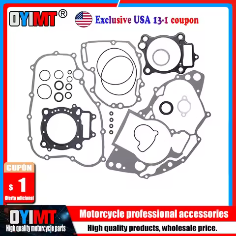Motorcycle Engine Complete Cylinder Gasket Kit For Honda CRF250R CRF250X CRF250 R CRF 250 CRF250 X C