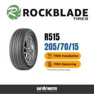 205/70/15 Rockblade Rock515 (With Installation)