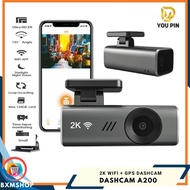 YOU PIN A200 DASH CAM WIFI CAR CAMERA 2K/1080P FULL HD CAR CAMERA