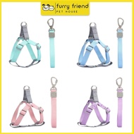 Dây Dắt Yếm Màu Pastel Xinh Yêu Cho Chó Mèo ( Chọn Màu NT Shop Nha )