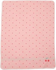 David Fussenegger Juwel 'Cherries' Baby Blanket 70 x 90 cm Dusky Pink