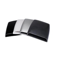 CITALL Black / White / Grey 1pc Car Universal 4x4 Air Flow Intake Hood Scoop Vent Bonnet Decorative Cover Decal