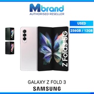 Samsung Galaxy Z Fold 3 12GB + 256GB 7.6 inch Android Handphone Smartphone 12GB + 256GB Used 100%Original