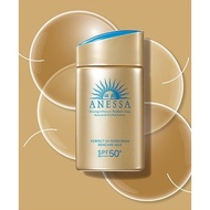 Anessa Perfect UV sunscreen skincare cream SPF50+PA+++ New Version (60ml/90ml)