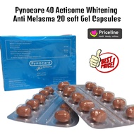 PynoCare 40 Actisome Whitening Anti Melasma 20 Soft Gel Capsules