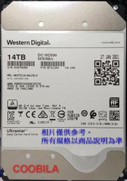 COOBILA 台灣現貨 WD 14TB HC530系列 SATA6G 企業級氦氣機械硬 在此結帳省下2%