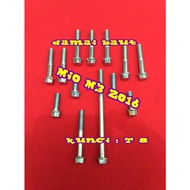 Mio M3 Cvt Block Bolt Fastener Nut Bolt