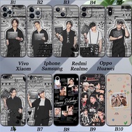 BTS Men's team Apple iPhone 15 PRO MAX PLUS Silicone Soft Cover Camera Protection Phone Case