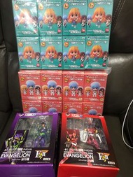 新世紀福音戰士EVA 一番賞 I H E賞 全部全新 E賞初號機2號機300一盒 I 賞 或H賞$350一套8盒
