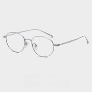 FIRADA New Fashion Comfort Eyewear Luxury Retro Oval Titanium Eyeglasses Optical Prescription Glasse