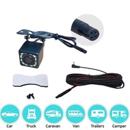4 Pin HD Car Rear View Camera Reverse 12LED Night Vision Video Camera Wide Angle 170 Degree Parking Camera For Car Accessories