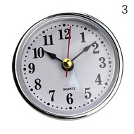 Classic Clock Craft Quartz Movement Dia.65mm Roman Number Little Round Clocks Insert Clock Arabic Nu