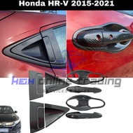 Honda HRV Vezel 2014-2021 Carbon Trim Door Handle Protector Cover