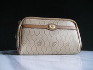 【老時光 OLD-TIME】早期二手少見老包法國製DIOR老花蜂巢手拿包