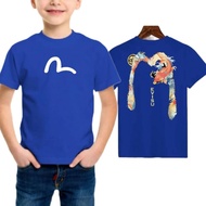 NEW ARRIVAL BAJU BUDAK EVI FISH¹ UNISEX KID'S T-SHIRT 100%COTTON 190GSM PREMIUM QUALITY 1-14YEARS SI