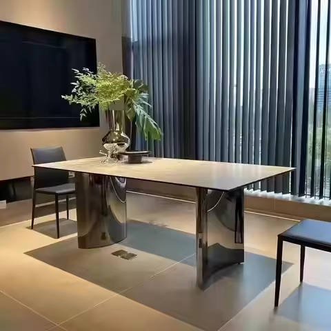 Coffee Restaurant Dining Table Kitchen Nordic Modern Luxury Living Room Dining Table Office Designer
