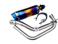 ชุดท่อ GPX CR5 ชุดท่อ Cr5+ปลายท่อ AK14 นิ้วมีจุกลดเสียง