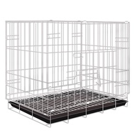 Lohas Dog Cage Small Dog Puppy Dog Cage Foldable Cat Cage Dog Bold Encrypted Portable Wire Cage