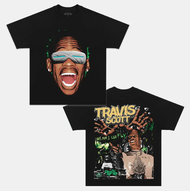 เสื้อยืดผ้าฝ้ายแท้ TRAVIS SCOTT T-shirt  S-5XL