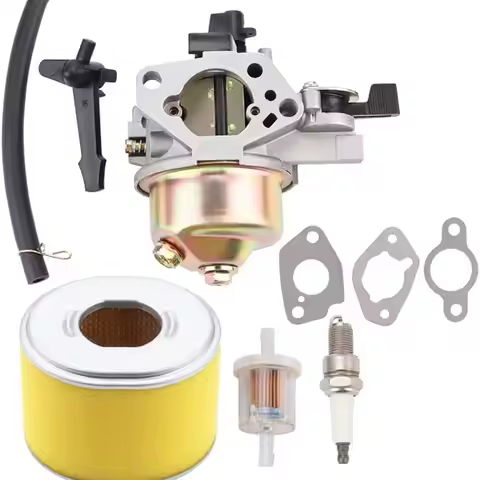 GX240 Carburetor w Air Filter Fuel Line for GX270 GX 240 270 270cc 8HP 9HP Engine WT30X Water Pump 1