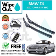 BMW Z4 2002 - 2009 (E85, E86) WipeOut NANODRY-Tech SILICONE Wiper Blade (Front Set)