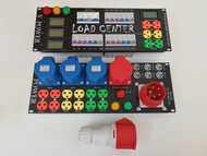 Kit Setชุดประกอบปลั๊กโหลด3เฟส 80A ขนาด 4U #VPOWER Power distribution boxs รุ่น V POWER V4 3เฟส Kit 8