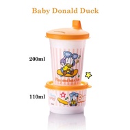 TUPPERWARE | Disney Baby Set | Sippy Cup 200ml | Snack Cup 110ml | Variety Colour - 1 set Yellow