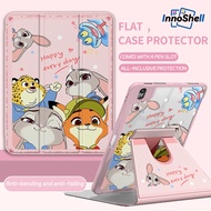 InnoShell In Stock Fast Shipping Hello Kitty 360° Rotating iPad Case For iPad Air5 Air6 Air7 8th Gen