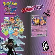 Pokemon Promo Card - Alakazam EX 151 SV3.5 + abra and kadabra