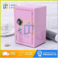 ✨ ▥ ❈ – Children Coin Bank Mini Safe Mini Vault Box with Key Lock | Piggy Bank | Alkansya