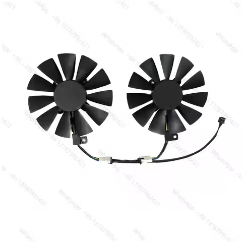 2pcs/Set,Video Cards Fan,T129215SU,For RX 580 8G Paquete B,VGA GPU Cooler,PLD09210S12HH,For RX580 8G