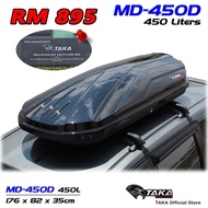 TAKA Roof Box MD-450D 450L Slim Design Storage Carrier Roofbox