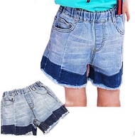 Donaluka Denim Korean Style All Season Summer Short Denim Pants Gradient 43.3 inches (110 cm) Kids 2
