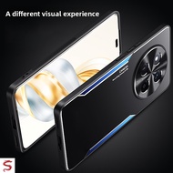 Casing Honor X9C X9B X9A X9 X7 Honor90 Lite Luxury Frosted Aluminum alloy Shockproof Phone Case