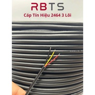 3-core signal cable 2464 18AWG, 20AWG, 22AWG, 24AWG (unit price for 1M cable)
