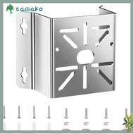 TAMAKO Outdoor Wall Bracket, Silver Wall-mounted Corner Mounting Bracket, Outdoor Use Stainless Stee