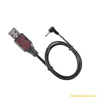BLACK 3 6V Charger Wire 3 5mm Plug for Toy Remote Control Car Charger Cord Line