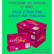 A4 PaperOne Copier Papers 85gsm Printing Papers - Plain - Office Supplies (5 reams per box)