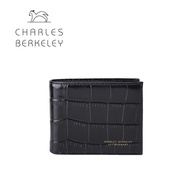 Charles Berkeley LIBERTY Genuine Leather Crocodile Embossed Pattern Short Wallet Unisex XY-1945