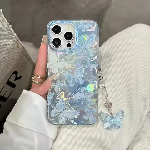 Design Butterfly Pendant Case For Honor 400 200 Lite X9C 200 Smart X6C X8C 4G X7C 5G X5 X5B X6A X6B 